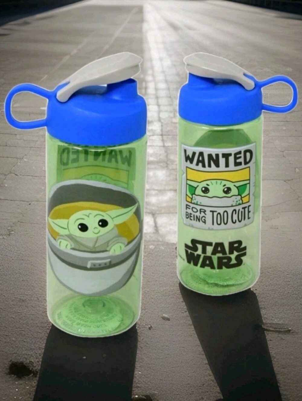 STAR WARS: MANDALORIAN: THE CHILD: 16.5 OZ.: KID'S: BPA FREE: WATER BOTTLE